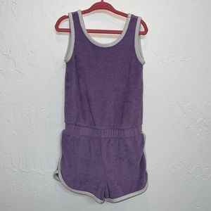 Cat and Jack terrycloth romper